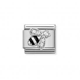 Composable Classic Link "Bee" Silver CZ 330321/02