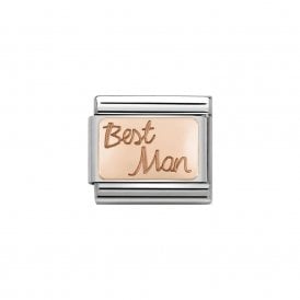 Composable Classic Link "Best Man" Rose Gold 430108-02