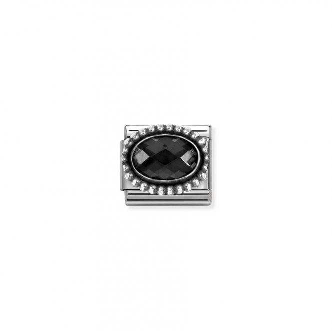 Nomination Composable Classic Link Black CZ Vintage Effect 330607/011