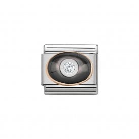 Composable Classic Link "Black Mother Of Pearl" Rose Gold 430504-03
