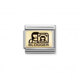 Composable Classic Link "Blogger" Gold  030166-08 
