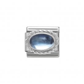 Composable Classic Link "Blue Topaz" Silver 330504-13