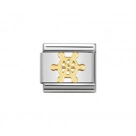 Composable Classic Link "Boatwheel" Gold 030106-14