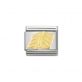 Composable Classic Link "Book" Gold 030109-28