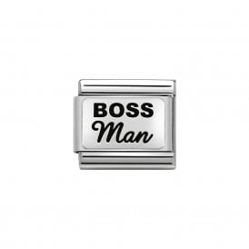 Composable Classic Link "Boss Man" Silver 330109/34 