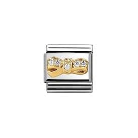 Composable Classic Link "Bow" Gold 030322-33 