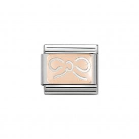 Composable Classic Link "Bow" Rose Gold 430101-12