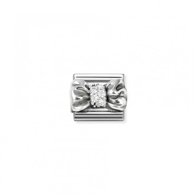 Nomination Composable Classic Link Bow with CZ 330323/11