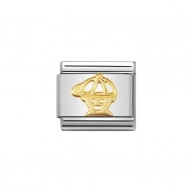 Composable Classic Link "Boy" Gold 030110-04