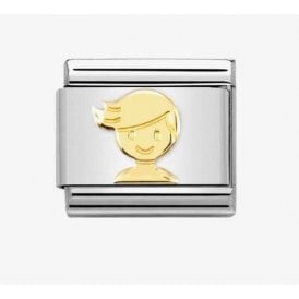 Composable Classic Link "Boy" Gold 030162-72 