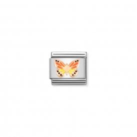 Composable Classic Link Butterfly Coloured Enamel 430202/17