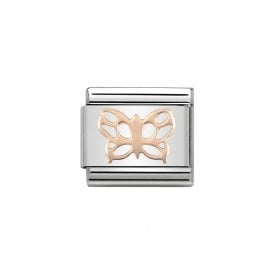 Composable Classic Link "Butterfly" Rose Gold 430104-09