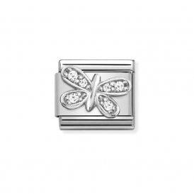 Composable Classic Link "Butterfly" Silver 330304/35