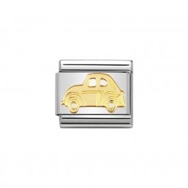 Composable Classic Link "Car" Gold 030108-05