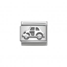Composable Classic Link "Car" Silver CZ 330311-05
