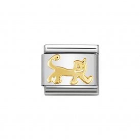 Composable Classic Link "Cat" Gold 030112-21
