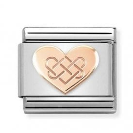 Composable Classic Link "Celtic Knot" Rose Gold 430104-38
