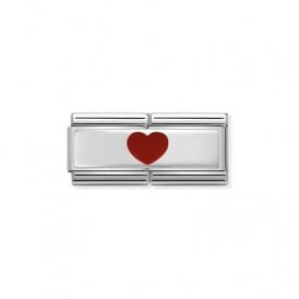 Composable Classic Link "Center Red Heart" Charm 330721-10
