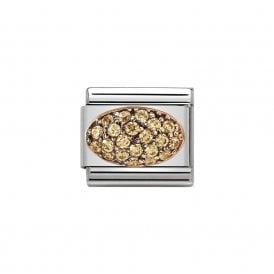 Composable Classic Link "Champagne Dome" Rose Gold 430314-01