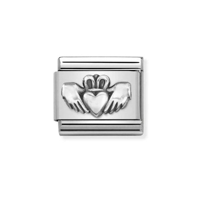 Nomination Composable Classic Link Claddagh Silver 330101/53 