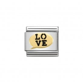 Composable Classic Link "Comics Love" Gold 030283-18