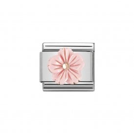 Composable Classic Link "Coral Flower" Rose Gold 430510-03