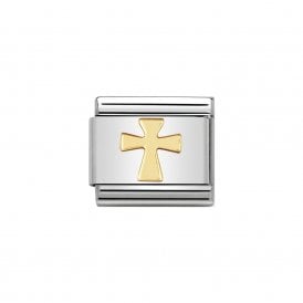 Composable Classic Link "Cross" Gold 030105-01