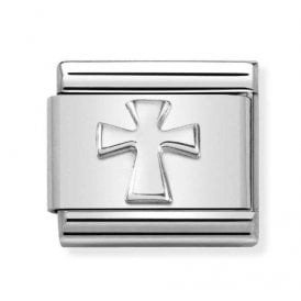 Composable Classic Link "Cross" Silver 330106-02 