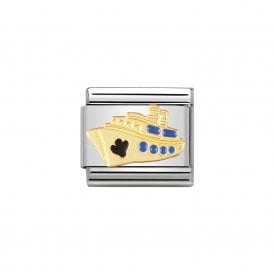 Composable Classic Link "Cruise Ship" Gold 030210/12
