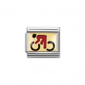 Composable Classic Link "Cyclist" Gold 030287-04 