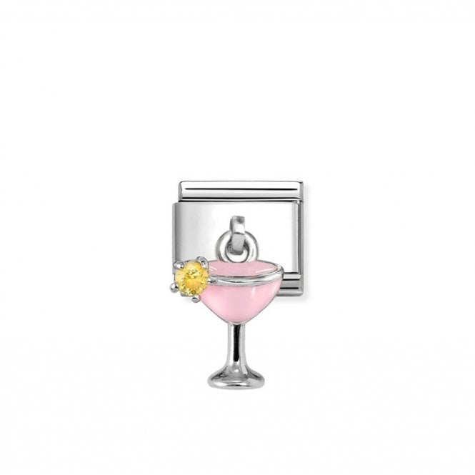 Nomination Composable Classic Link CZ Cocktail Pendant Charm 331815/18