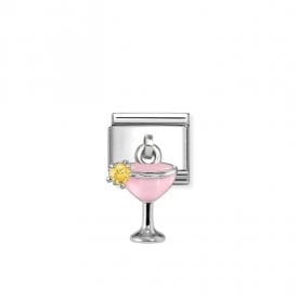 Composable Classic Link CZ Cocktail Pendant Charm 331815/18