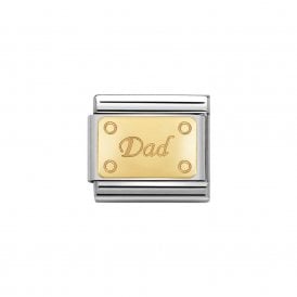 Composable Classic Link "Dad" Gold 030153-14