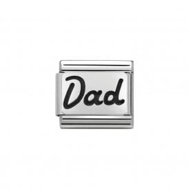 Composable Classic Link "Dad" Silver 330102/33