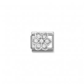 Composable Classic Link Daisy White CZ 330322/06