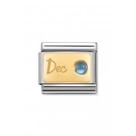 Composable Classic Link "December Topaz" Gold  030519-12 