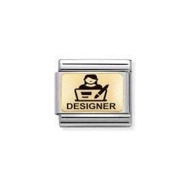 Composable Classic Link "Designer" Gold  030166-09 