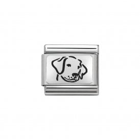 Composable Classic Link "Dogs Head" Silver 330109/06