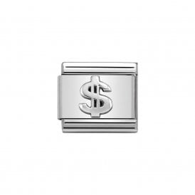 Composable Classic Link "Dollar Sign" Silver 330101/31