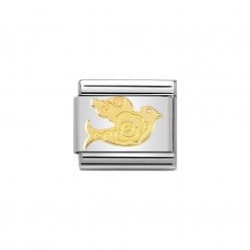 Composable Classic Link "Dove Versailles" Gold 030162-12