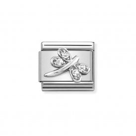 Composable Classic Link "Dragonfly" Silver CZ 330304-38