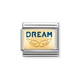 Composable Classic Link "Dream & Wings" Gold 030284-35