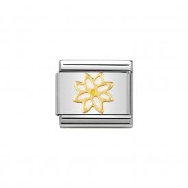 Composable Classic Link "Edelweiss" Gold 030214/09