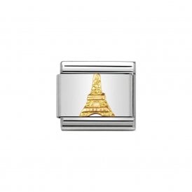 Composable Classic Link "Eiffel Tower" Gold (030123/15)