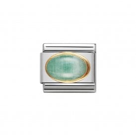 Composable Classic Link "Emerald" Gold 030504-09  