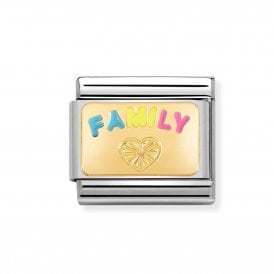 Composable Classic Link "Family" Gold 030284-57