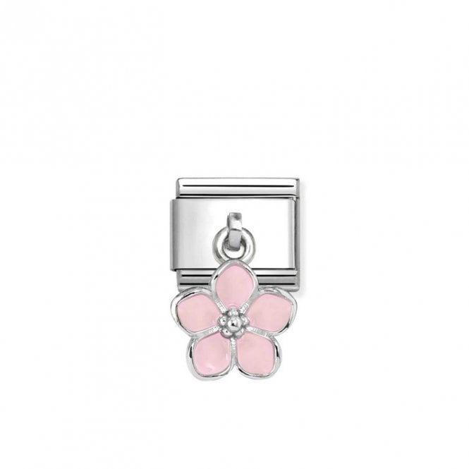 Nomination Composable Classic Link Flower Pink Pendant Charm 331805/23
