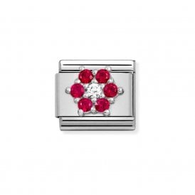 Composable Classic Link Flower Silver CZ 330322/02