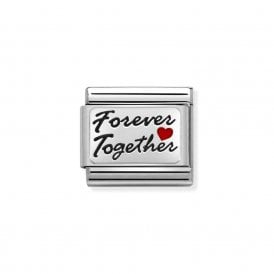 Composable Classic Link "Forever Together" Silver 330208/53 
