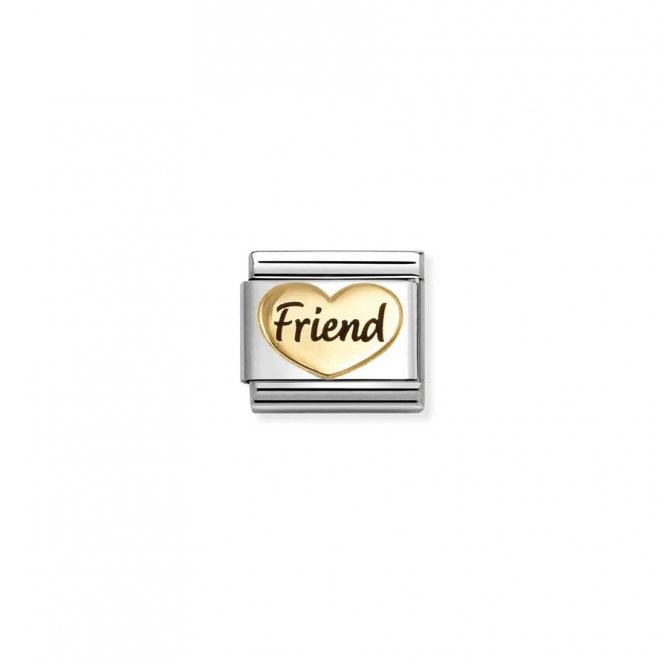 Nomination Composable Classic Link Friend Heart 030285/84